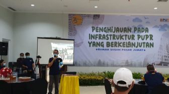 Hari Bakti PUPR ke-75 Tahun, ASN Gorontalo Tanam Pohon Depan Rusun