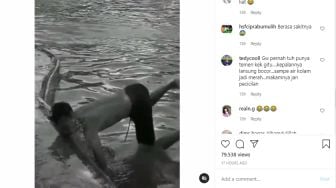 Niat Salto ke Dalam Kolam Renang, Aksi Pemuda Ini Berakhir Ngilu Banget