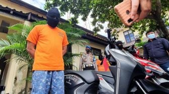 Kenalan Via Medsos, SK Gasak Sepeda Motor Milik Janda di Yogyakarta