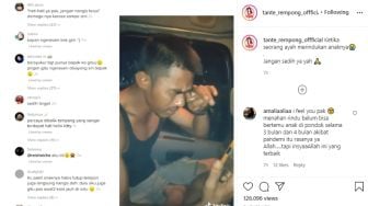 Viral Percakapan Telepon Ayah Kangen Anak, Endingnya Bikin Nangis