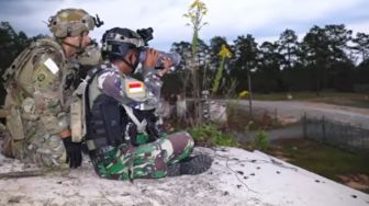 Prajurit TNI AD Gelar Latihan Bersama Tentara Amerika