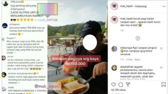 Tuai Kritikan, Viral Pria Bandingkan Menu Sarapan Orang Kaya dan Miskin