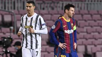 Ronaldo Pecundangi Messi di Camp Nou