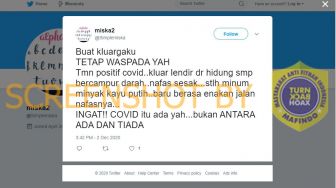 Beredar Klaim Minum Minyak Kayu Putih Bisa Sembuhkan Covid-19, Ini Faktanya