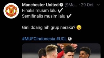 MU Gak Lolos, 'Gini Doang Nih Grup Neraka' Trending Topic di Twitter