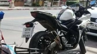 Modifikasi Yamaha R25 Melawan Takdir, Jadi Mirip Gerobak Nih!