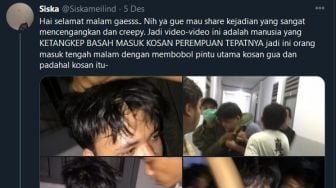 Kepergok Sering Masuk Kos Perempuan, Laki-laki ini Sampai Ngaku jadi Kurir