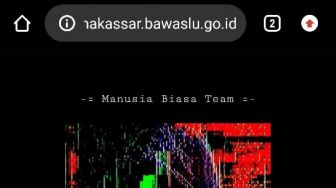 Website Bawaslu Diretas, Pesan Hacker Bikin Baper