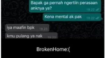 Kabur dari Rumah Gegara Disuruh Angkat Galon, Status WA Anak Ini Disorot