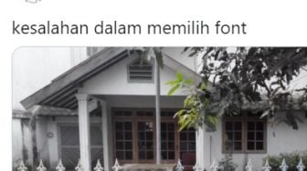 Salah Pilih Font untuk Papan Pengumuman, Kos Ini Malah Bikin Bergidik