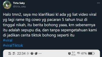 Viral! Pemuda Ditinggal Kekasih Nikah Ternyata Bohong? ini Klarifikasinya