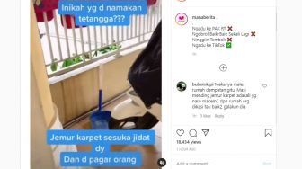Pengguna TikTok Mengadu soal Jemuran Tetangga, Malah Dituding Pansos
