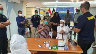 Hasil Swab Habib Rizieq Negatif, Polisi Langsung Lakukan Pemeriksaan