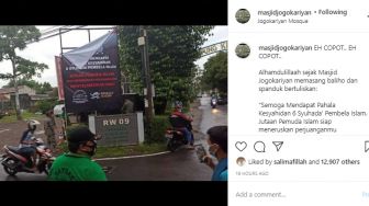Spanduk 6 Syuhada Dicopot Satpol PP, Masjid Jogokariyan: Demi Kondusivitas