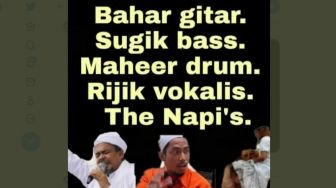 Habib Rizieq Disebut Bikin Band The Napi's dengan Habib - Ustaz di Penjara