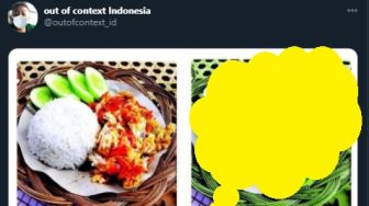 Mager Foto Ulang, Hasil Editan Menu Ayam Geprek Sambal Ijo Ini Bikin Emosi