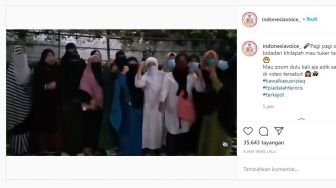 Ngaku Siap Ditahan Gantikan Habib Rizieq, Video Emak-emak Diserbu Warganet