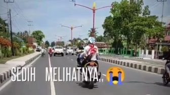 Viral Video Jenazah Bayi Dibawa Naik Motor di Palangkaraya, Publik Sedih