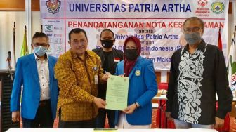 UIM Jalin Kerja Sama dengan Universitas Patria Artha dan SOina Indonesia