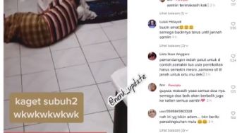 Sampai Tidur di Lantai, Aksi Mesra Pasutri saat Subuh Ini Bikin Anak Kaget