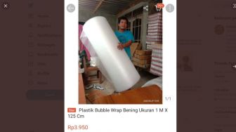 Bukan Buat Bungkus, Alasan Pembeli Pesan Bubble Wrap 3 Meter Bikin Heran