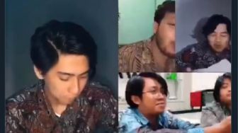 Viral Kondangan Virtual, Momen Makan Prasmanan Ini Bikin Warganet Ngakak