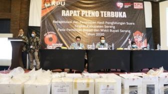 Hasil Pleno KPU Kabupaten Serang: Tatu-Pandji Unggul atas Ulum-Eki