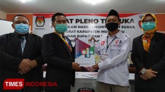 KPU Tetapkan Pasangan Nina-Lucky Menangi Pilbup Indramayu