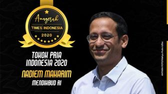 Nadiem Anwar Makarim, Tokoh Pria Indonesia 2020 