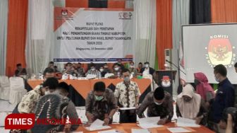 Pleno Rekapitulasi Pilbup Tasikmalaya Selesai, Pasangan Ade-Cecep Unggul