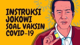 INFOGRAFIS: Instruksi Jokowi Soal Vaksin Covid-19