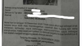 Viral Pengumuman di Koran Pria Dicoret dari Kartu Keluarga oleh Ortunya