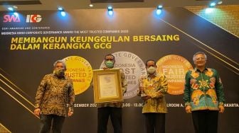 Pupuk Kaltim Raih Predikat The Most Trusted Company di Ajang CGPI Award