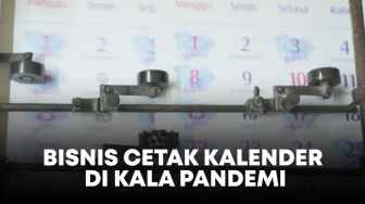 Geliat Bisnis Kalender di Akhir Tahun yang Anjlok karena Covid-19