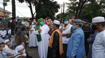 Gelar Demonstrasi di Polda Sumsel, Pendukung Rizieq Ancam Bakal ke Jakarta