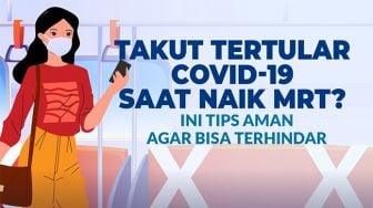 INFOGRAFIS: Tips Aman Saat Naik MRT