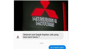 Chat Calon Konsumen Ngerjain Admin Mitsubishi ini Iseng Banget