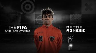 Kisah Heroik Mattia Agnese, Pemain yang Menang FIFA Fair Play Award