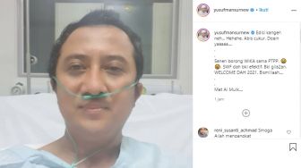 Baru Bangun Tidur, Yusuf Mansur Terharu Diberi Perawat Ucapan Ulang Tahun