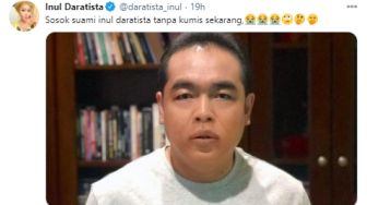 Adam Suseno Suami Inul Daratista Cukur Habis Kumis, Warganet Bikin Petisi