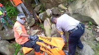 Potongan Kaki Ditemukan di Pantai Muaragembong, Diduga Korban Sriwijaya