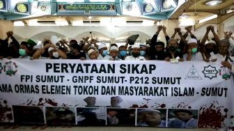Ormas Islam di Sumut Tuntut Habib Rizieq Dibebaskan Tanpa Syarat