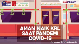 Videografis: Tips Aman Naik KRL saat Pandemi Covid-19