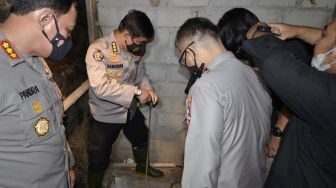 Polisi Periksa Tempat Persembunyian dan Bunker Teroris di Lampung