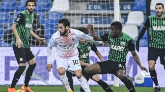 Hasil Liga Italia: Tundukkan Sassuolo, AC Milan Masih Bertengger di Puncak