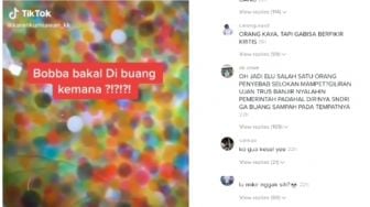 Aksi Buang Mainan Water Beads Satu Kolam ke Selokan, Tuai Kecaman Warganet