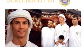 CEK FAKTA: Benarkah Cristiano Ronaldo Masuk Islam pada 8 Desemberi 2020?