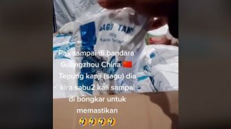 Bawa Sagu ke China, Pria Ini Diperiksa Petugas Dikira Bawa Sabu