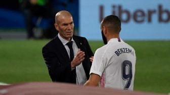 Jelang Derby Madrid, Zidane Berharap Benzema Bisa Main Hadapi Atletico