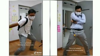 Viral Video Suami Humoris, Momen Pulang Kerja Jadi Kayak Panggung Lawak